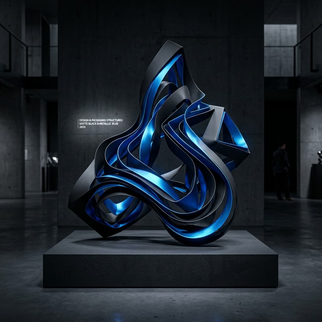 Studio 49 Abstract Sculptural Representation of Design